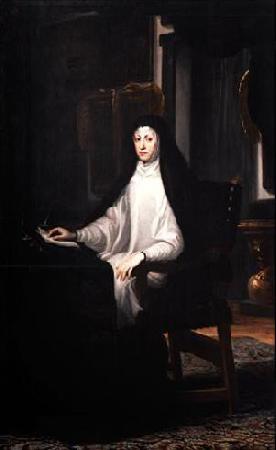 unknow artist Portrait of Queen Mariana de Austria as a Widow